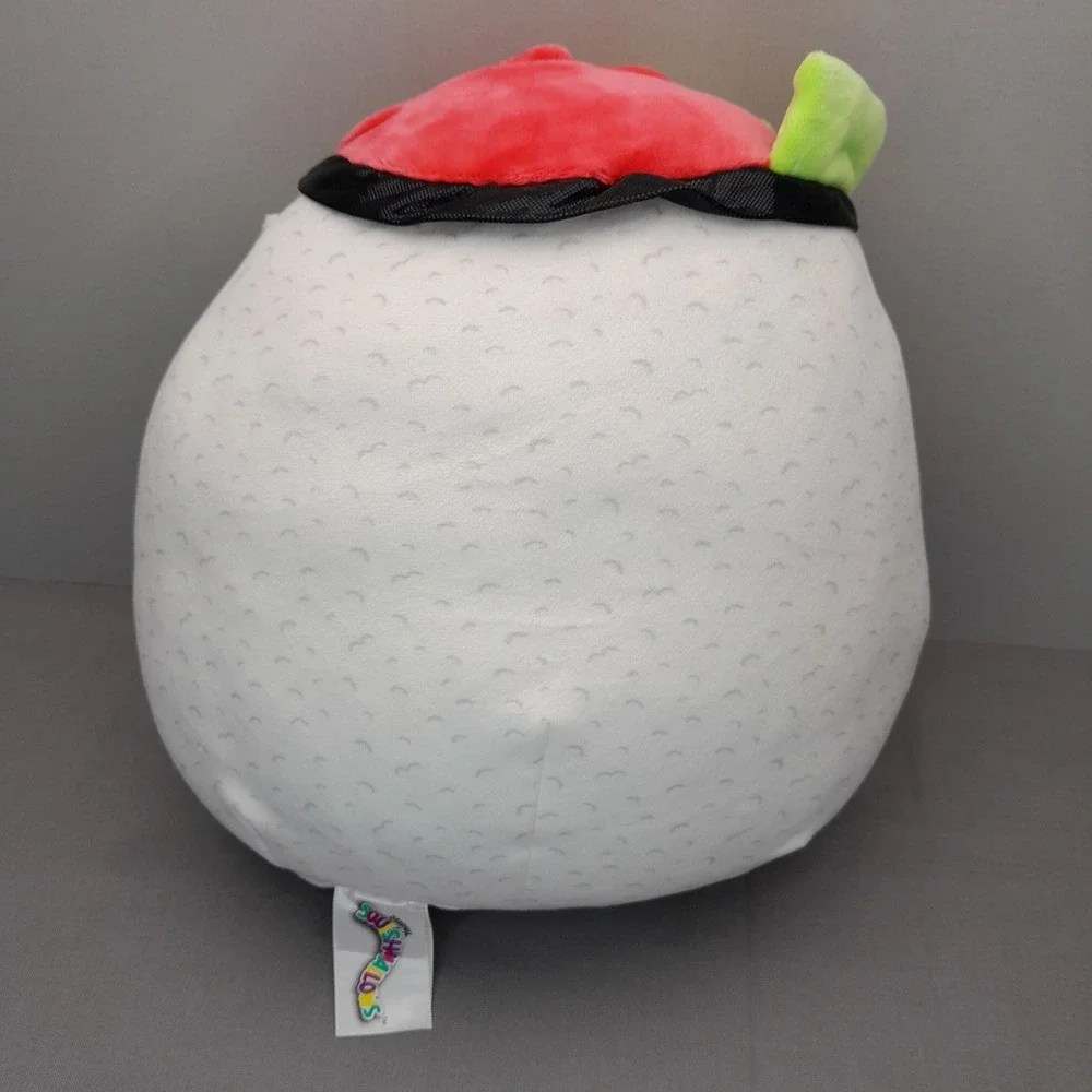 Squishmallows Shun the Sushi 8 Inch Plush Kellytoy White Foodie Stuffed Animal